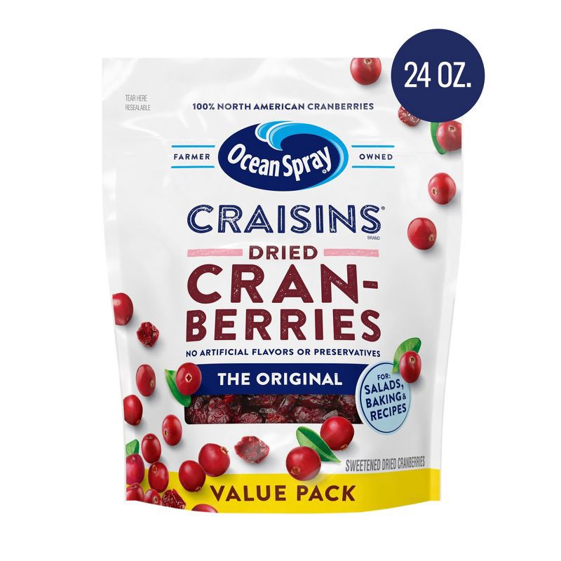 slide 14 of 14, Ocean Spray Dried Cranberries Value Pack - 24oz, 24 oz