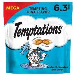 Temptations Classic Tempting Tuna Flavor Crunchy Cat Treats - 6.3oz