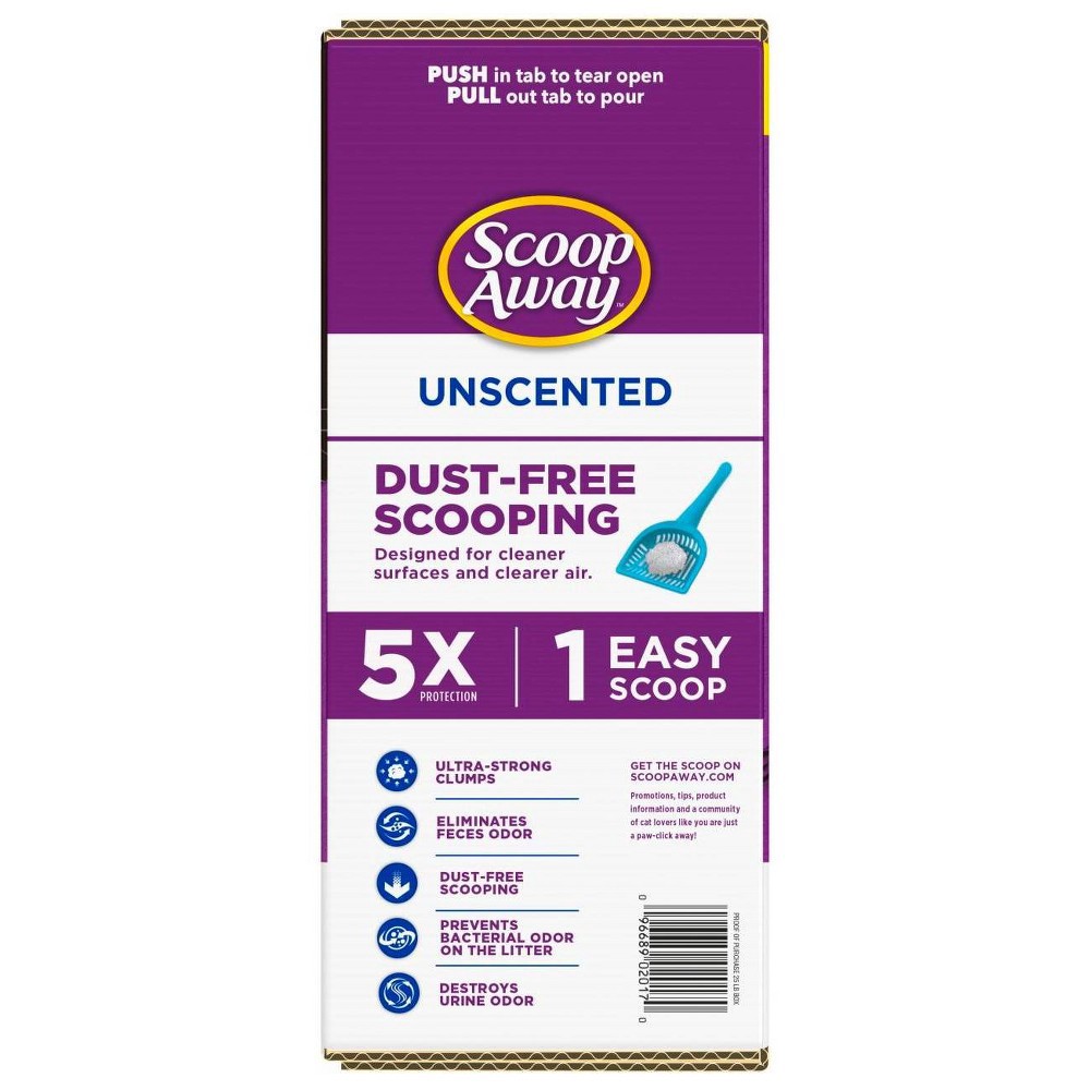 Scoop Away Super Clump Clumping Cat Litter Unscented 25 lb Shipt