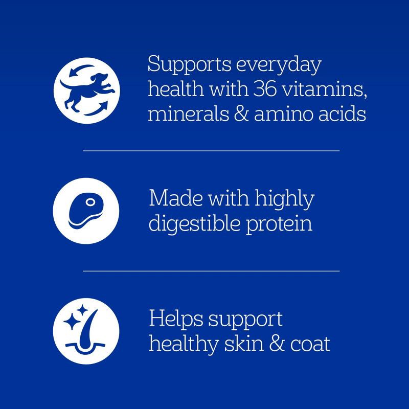 slide 3 of 10, Pedigree Beef, Bacon and Cheese Flavor Chopped Ground Dinner Wet Dog Food - 22oz, 22 oz