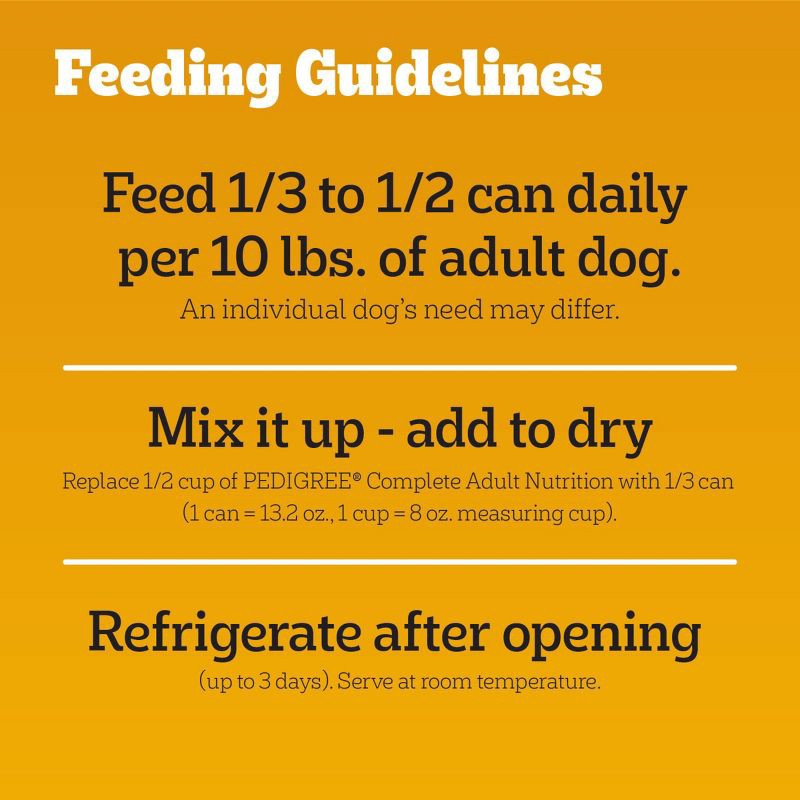 slide 10 of 10, Pedigree Beef Flavor Choice Cuts in Gravy Wet Dog Food - 22oz, 22 oz