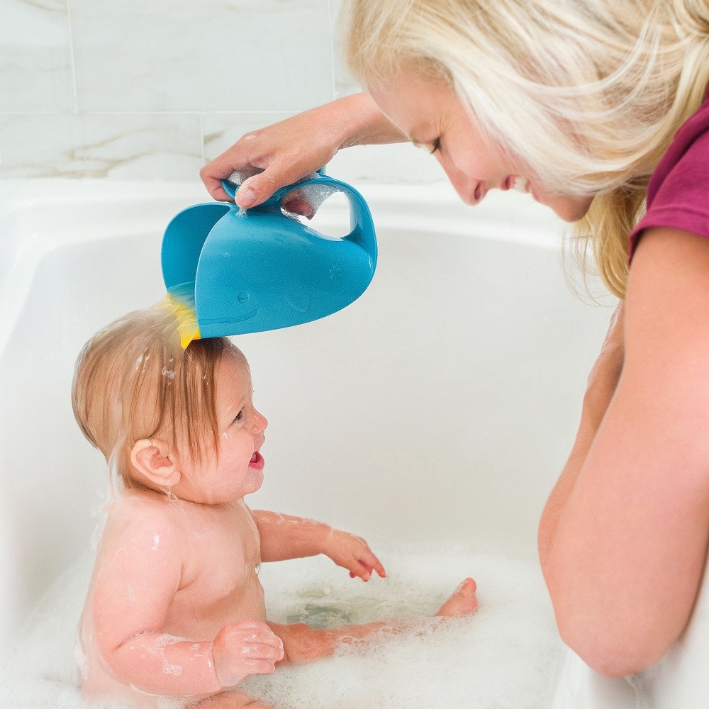 slide 3 of 5, Skip Hop Safety Moby Waterfall Bath Rinser, 1 ct