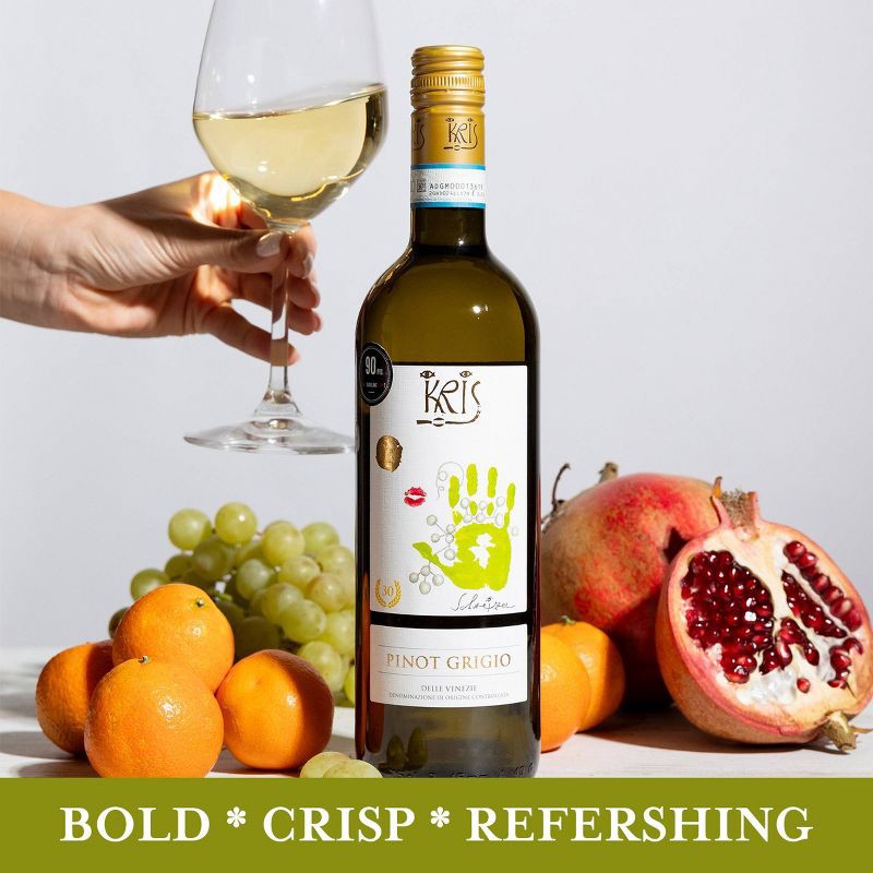 slide 4 of 4, Kris Pinot Grigio White Wine - 750ml Bottle, 750 ml