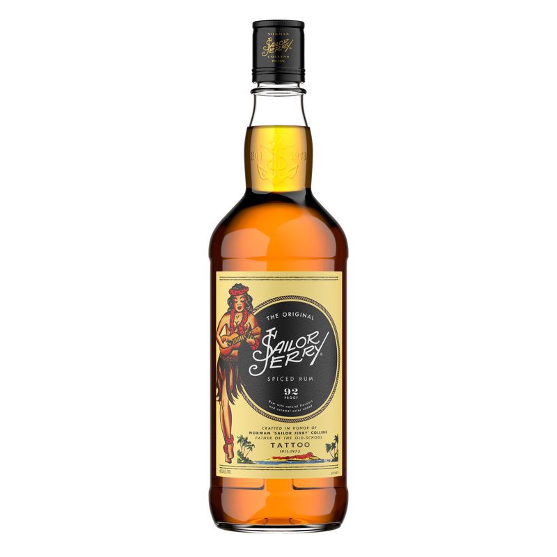 slide 1 of 9, Sailor Jerry Spiced Rum - 750ml Bottle, 750 ml