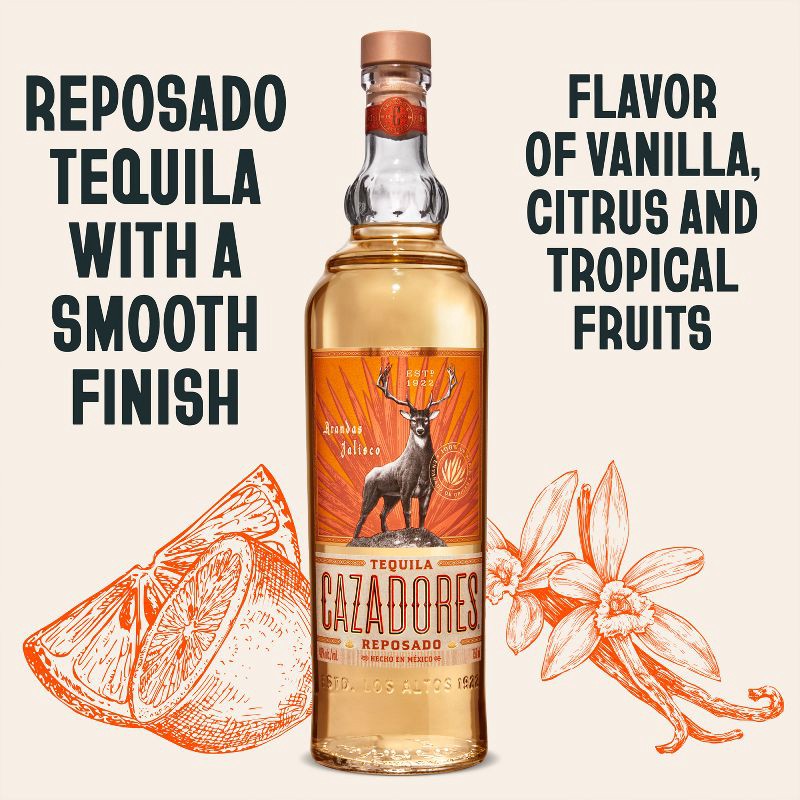 slide 2 of 11, Cazadores Reposado Tequila - 750ml Bottle, 750 ml