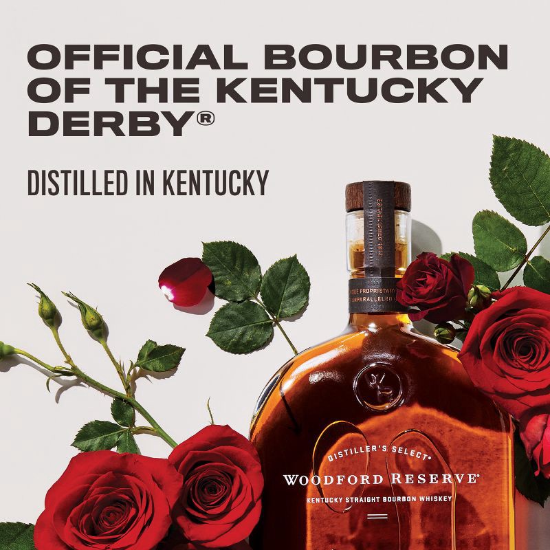slide 8 of 10, Woodford Reserve Distiller's Select Kentucky Straight Bourbon Whiskey - 750ml Bottle, 750 ml