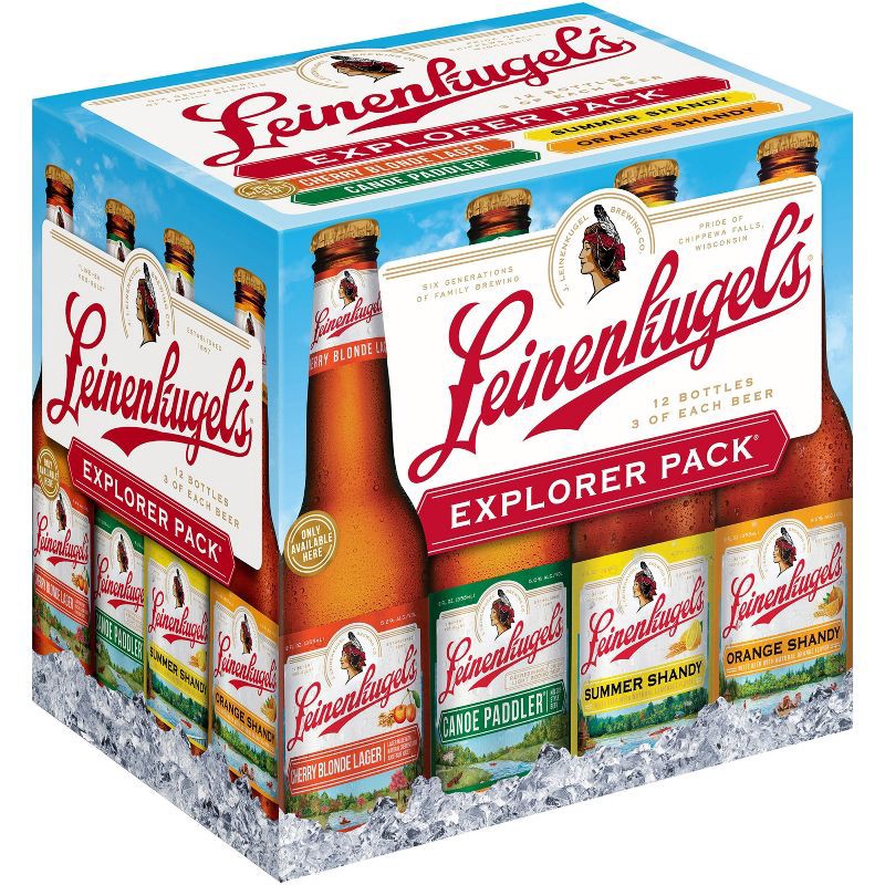 slide 2 of 3, Leinenkugel's Variety Beer Pack - 12pk/12 fl oz Cans, 12 ct; 12 fl oz