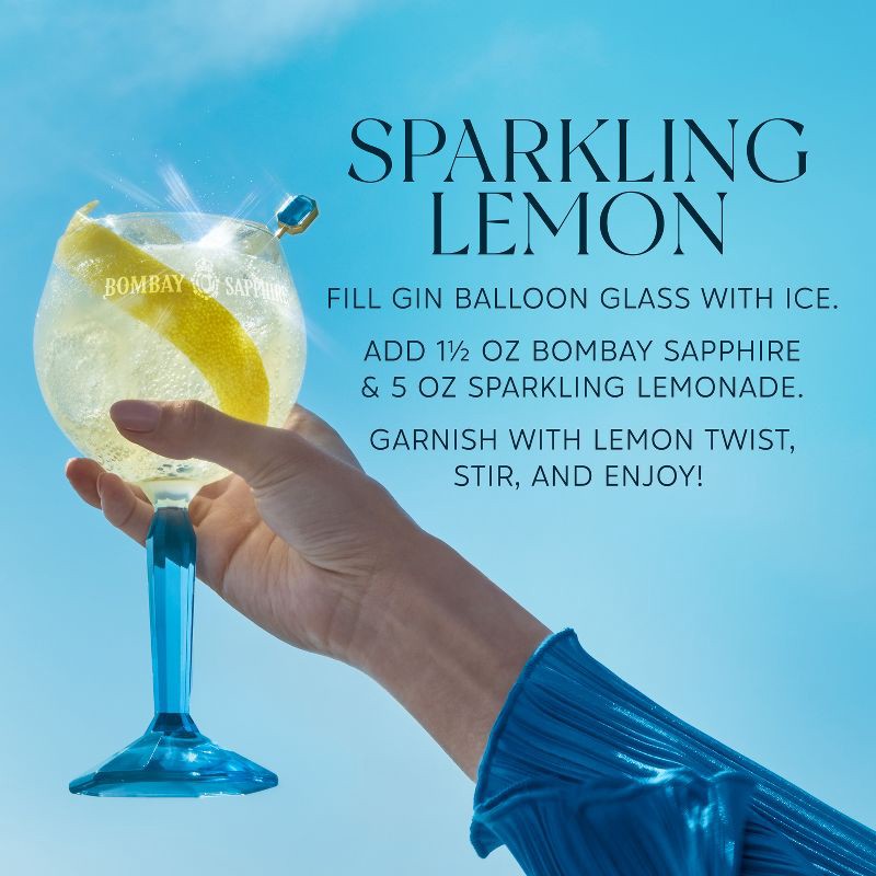 slide 3 of 7, Bombay Sapphire Gin - 750ml Bottle, 750 ml