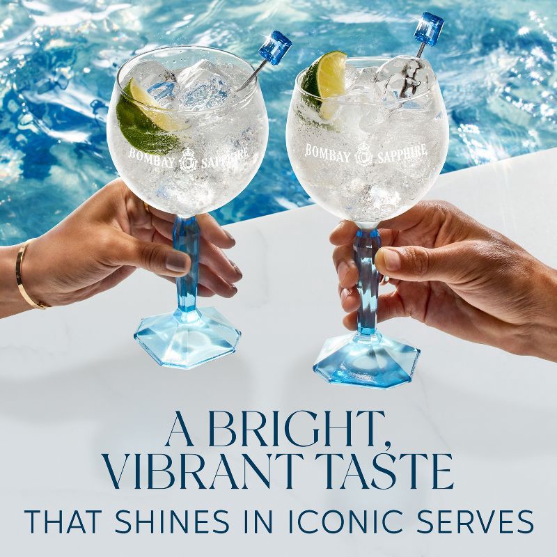 slide 4 of 7, Bombay Sapphire Gin - 750ml Bottle, 750 ml