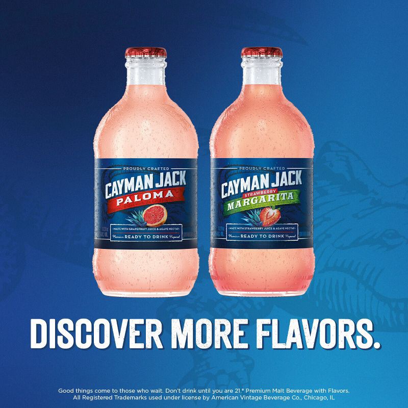 slide 3 of 11, Cayman Jack Margarita Cocktail - 6pk/11.2 fl oz Bottles, 6 ct; 11.2 fl oz