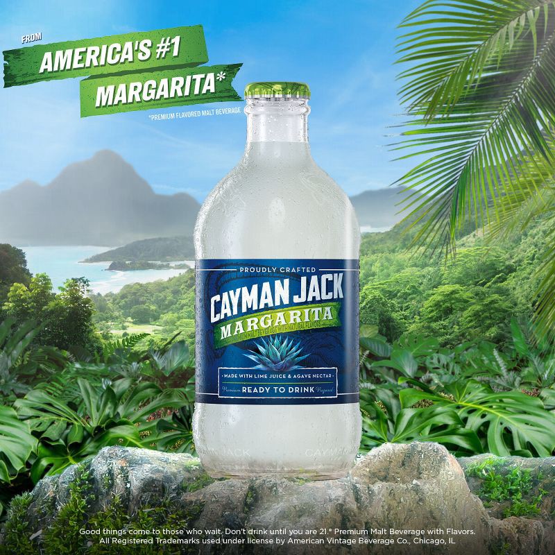 slide 5 of 11, Cayman Jack Margarita Cocktail - 6pk/11.2 fl oz Bottles, 6 ct; 11.2 fl oz