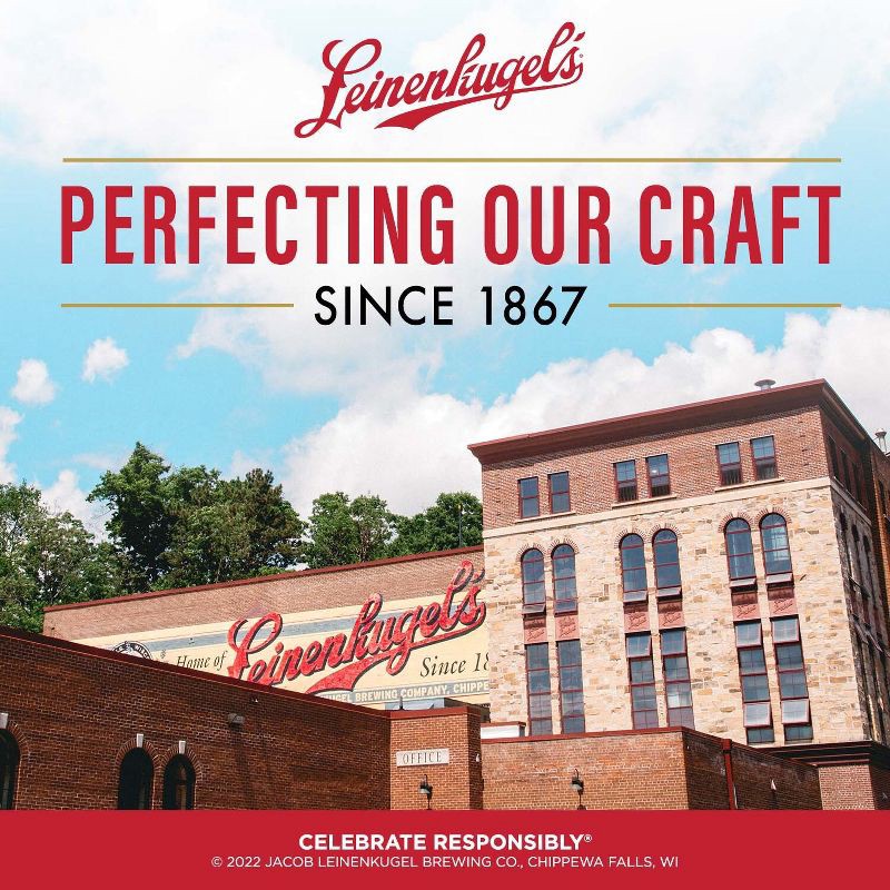 slide 4 of 9, Leinenkugel's Berry Weiss Lager Beer - 6pk/12 fl oz Bottles, 6 ct; 12 fl oz