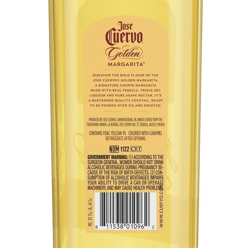 slide 3 of 5, Jose Cuervo Golden Margarita - 1.75L Bottle, 1.75 liter