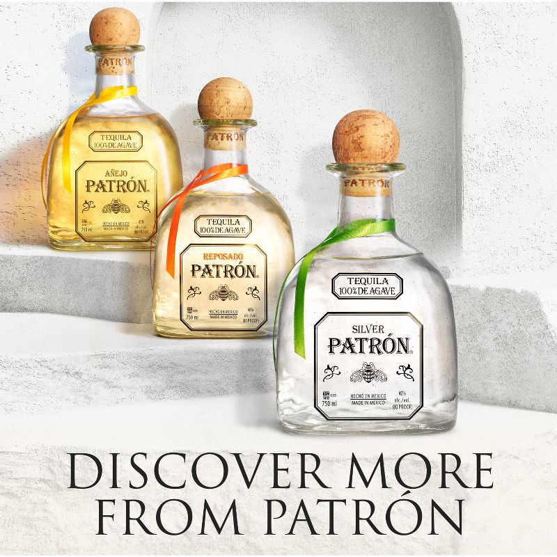 slide 6 of 6, Patron Patrón Silver Tequila - 375ml Bottle, 375 ml