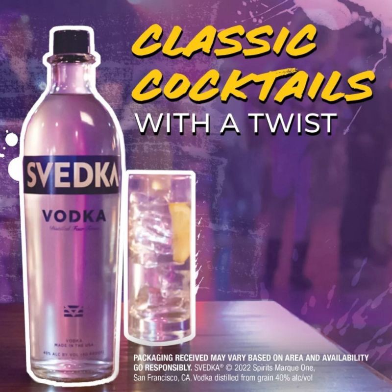 slide 4 of 6, SVEDKA Vodka - 750ml Bottle, 750 ml