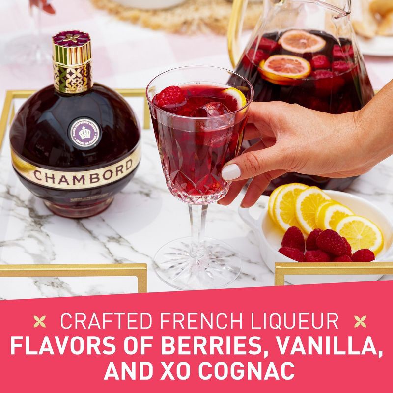 slide 3 of 12, Chambord Black Raspberry Liqueur - 375ml Bottle, 375 ml