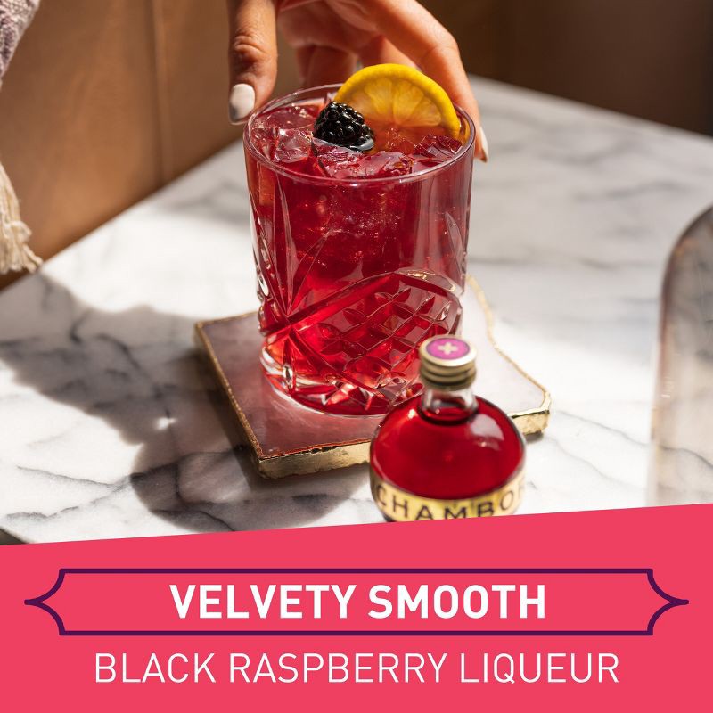 slide 8 of 12, Chambord Black Raspberry Liqueur - 375ml Bottle, 375 ml