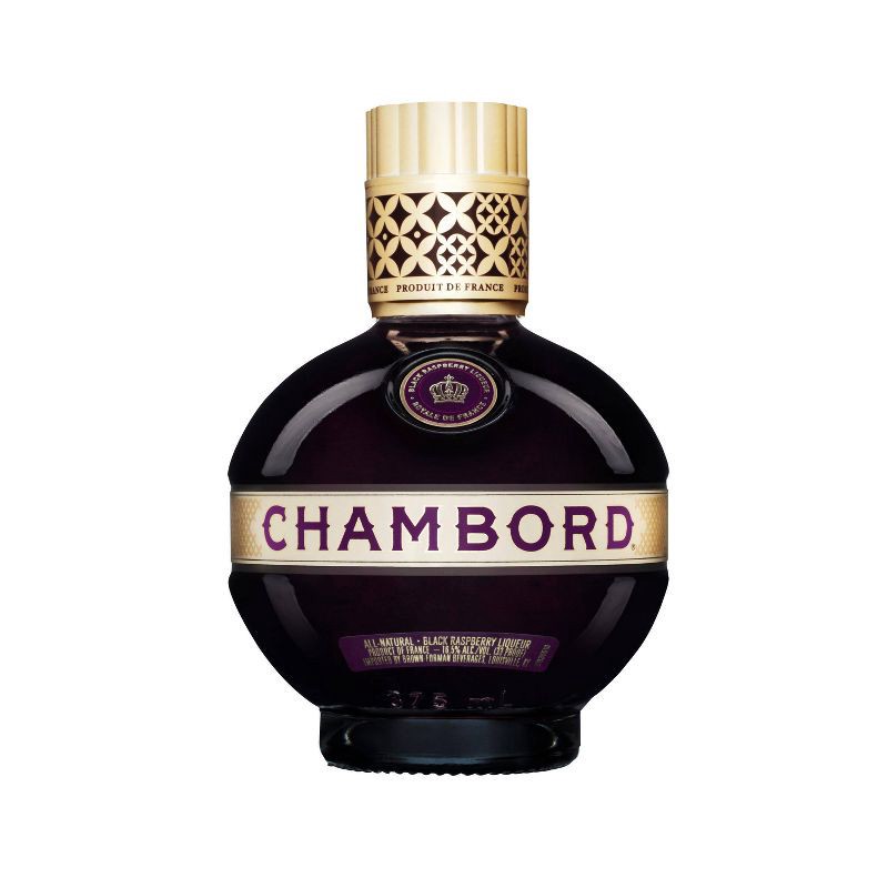 slide 1 of 9, Chambord Black Raspberry Liqueur - 375ml Bottle, 375 ml