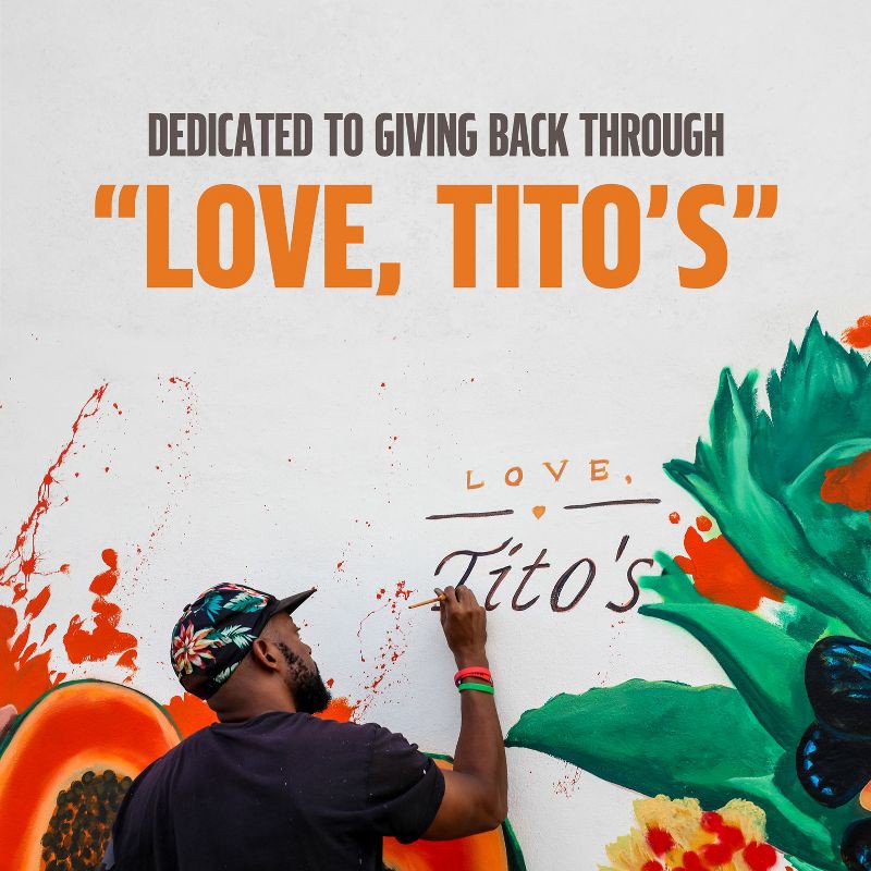 slide 7 of 7, Tito's Handmade Vodka - 750ml Bottle, 750 ml