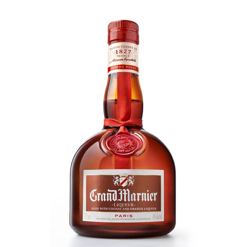 slide 1 of 6, Grand Marnier Orange Liqueur - 375ml Bottle, 375 ml