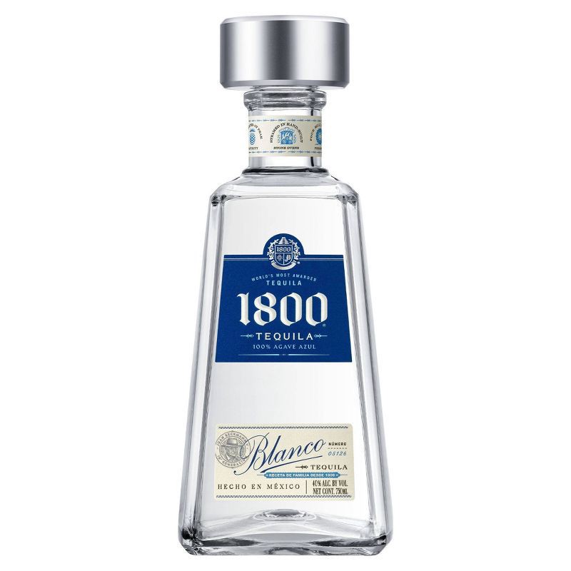 slide 1 of 17, 1800 Silver Tequila - 750ml Bottle, 750 ml