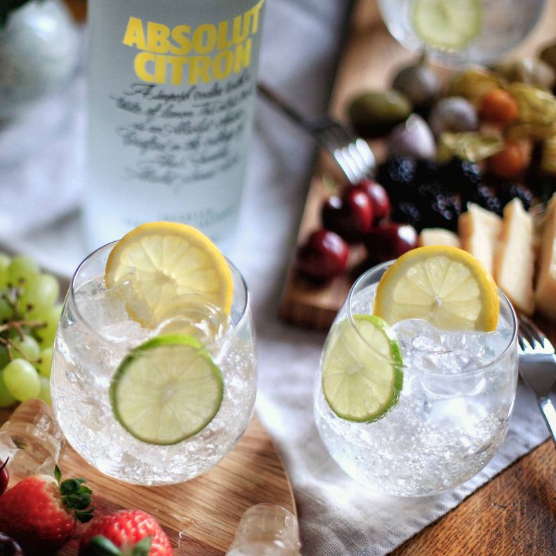 slide 5 of 6, Absolut Citron Vodka - 750ml Bottle, 750 ml