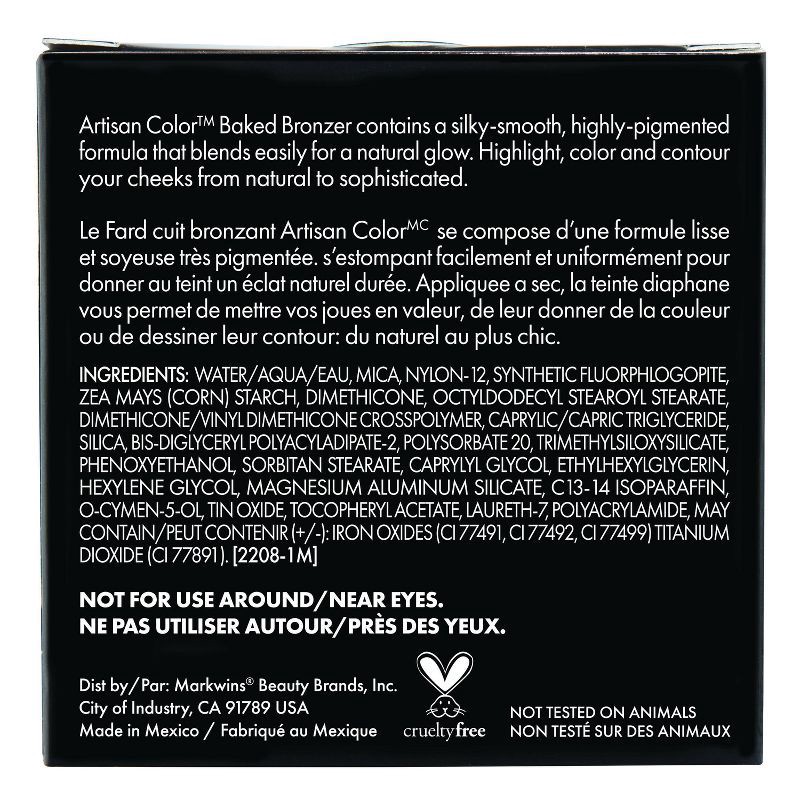 slide 7 of 7, Black Radiance Artisan Color Baked Bronzer - 0.1oz, 0.1 oz