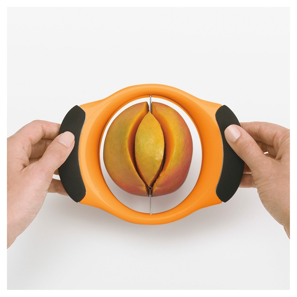 slide 3 of 5, OXO Mango Splitter Orange, 1 ct