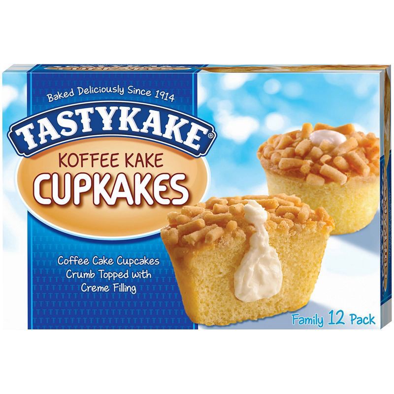 slide 7 of 8, Tastykake Cream Filled Koffee Kake Cupcakes - 12.75oz/12ct, 12.75 oz, 12 ct