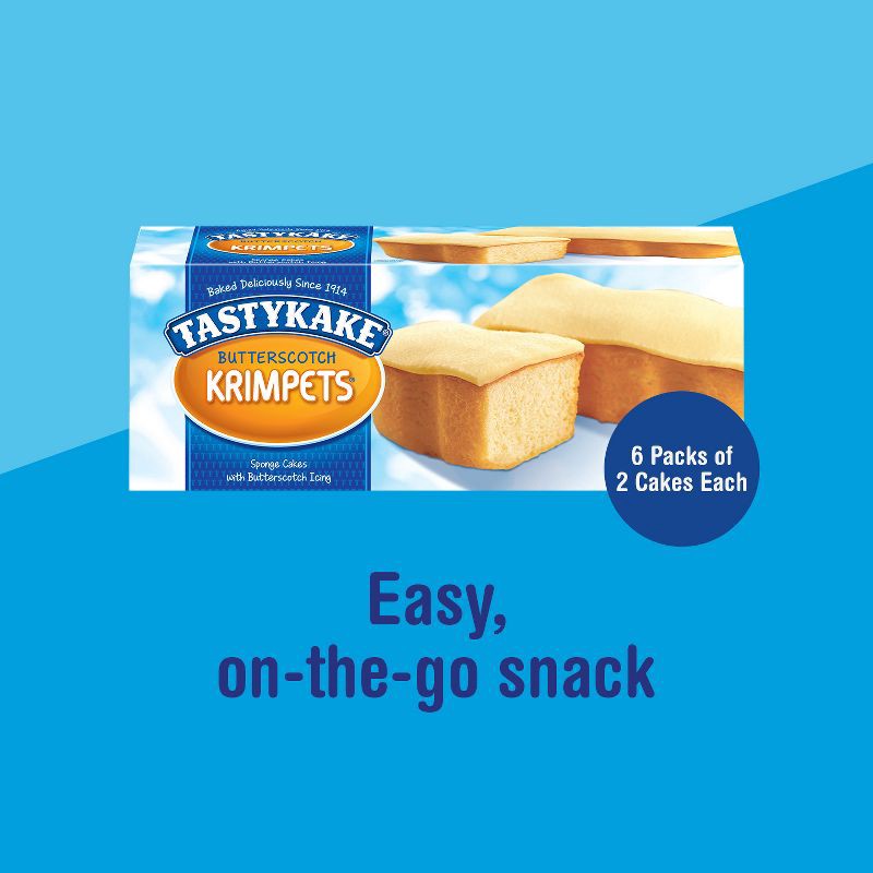 slide 5 of 13, Tastykake Butterscotch Krimpets - 12oz/12ct, 12 ct; 12 oz