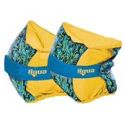 Aqua Leisure FloatEez Kids Fabric Arm Bands - Blue