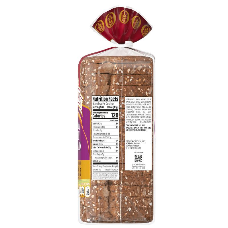 slide 7 of 10, Oroweat Multigrain Bread - 24oz, 24 oz