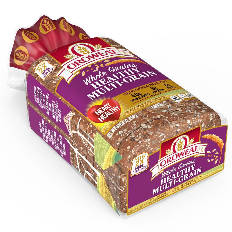 slide 9 of 10, Oroweat Multigrain Bread - 24oz, 24 oz