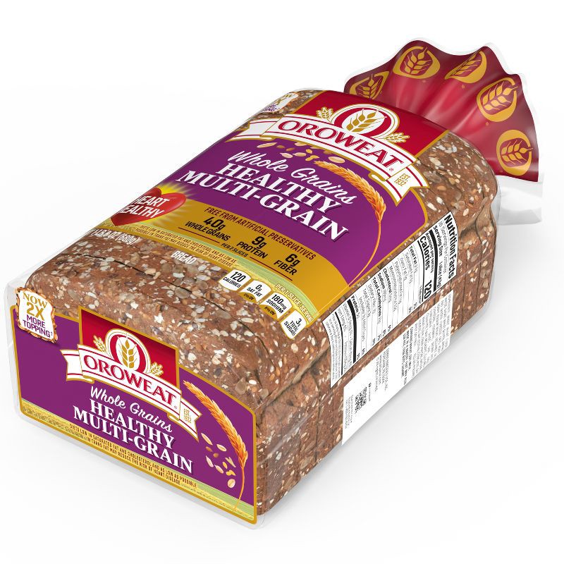 slide 10 of 10, Oroweat Multigrain Bread - 24oz, 24 oz