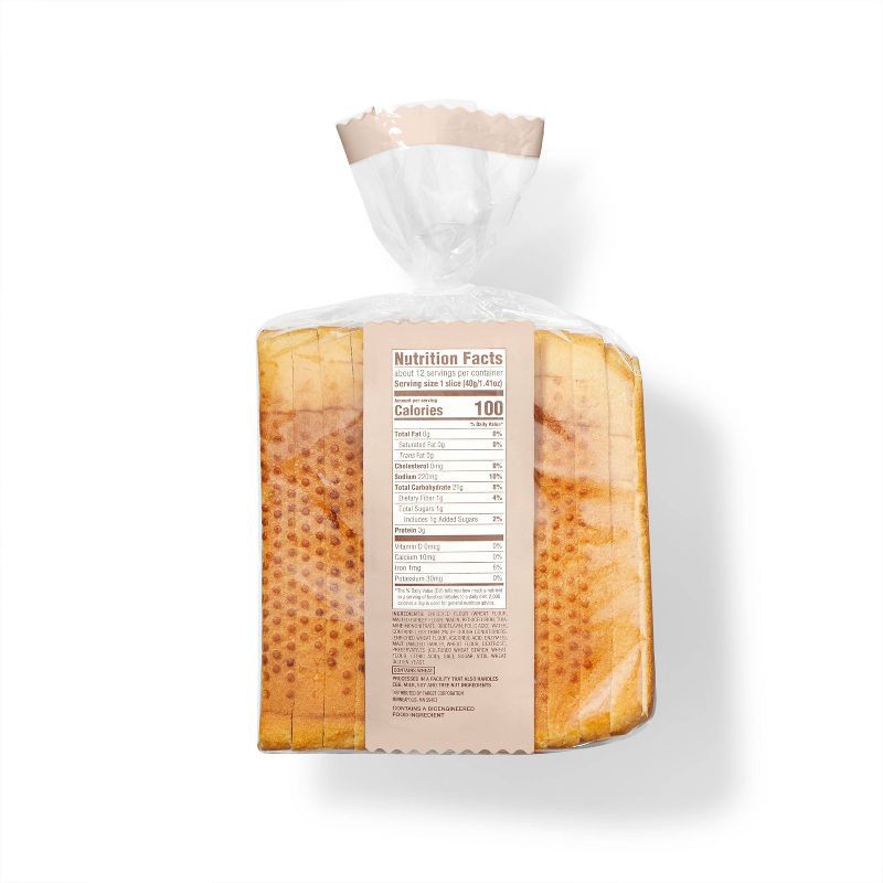 slide 2 of 4, Sliced Sourdough Bread - 17oz - Favorite Day™, 17 oz