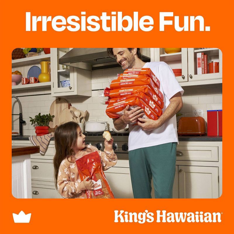 slide 3 of 8, King's Hawaiian Original Hawaiian Sweet Rolls - 12oz/12ct, 12 ct; 12 oz