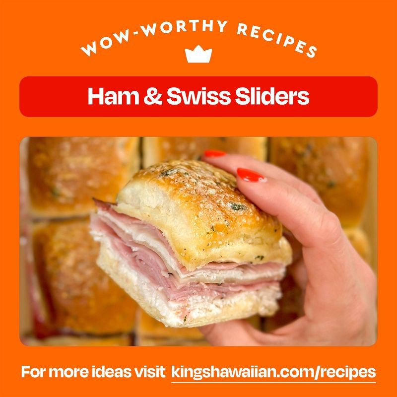 slide 6 of 8, King's Hawaiian Original Hawaiian Sweet Rolls - 12oz/12ct, 12 ct; 12 oz