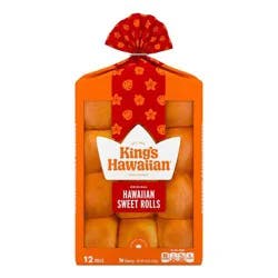 King's Hawaiian Original Hawaiian Sweet Rolls - 12oz/12ct