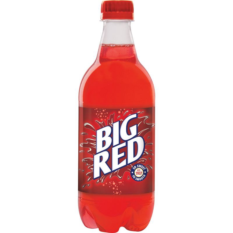slide 2 of 5, Big Red Soda - 20 fl oz Bottle, 20 fl oz