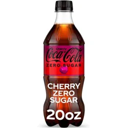 Coca-Cola Zero Cherry - 20 fl oz Bottle