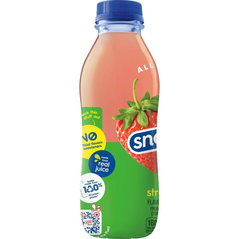 slide 5 of 7, Snapple Kiwi Strawberry Juice Drink - 16 fl oz Bottle, 16 fl oz