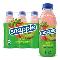 Snapple Kiwi Strawberry Juice Drink - 6pk/16 fl oz Bottles