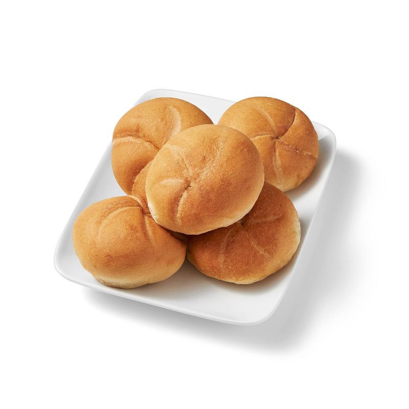 slide 2 of 3, Petite Kaiser Dinner Rolls - 8oz/12ct - Favorite Day™, 12 ct; 8 oz