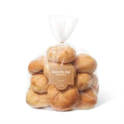 Petite Kaiser Dinner Rolls - 8oz/12ct - Favorite Day™