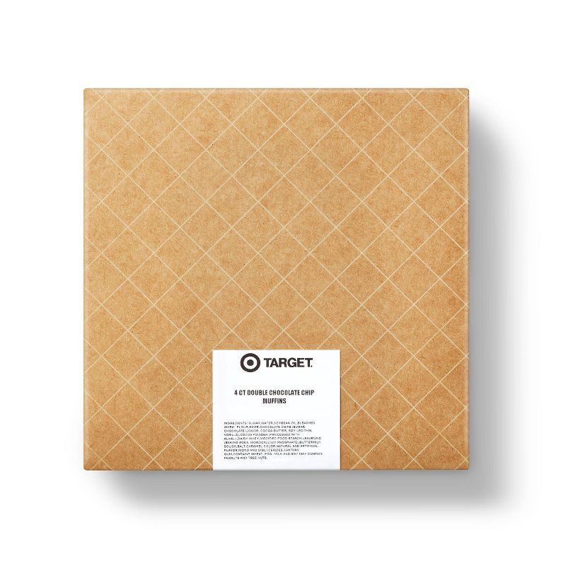 slide 3 of 3, Double Chocolate Chip Muffins - 16oz/4ct - Favorite Day™, 4 ct; 16 oz