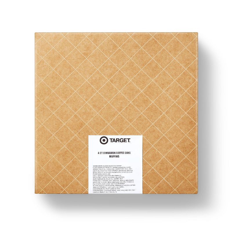 slide 3 of 3, Cinnamon Coffee Cake Muffins - 16oz/4ct - Favorite Day™, 4 ct; 16 oz