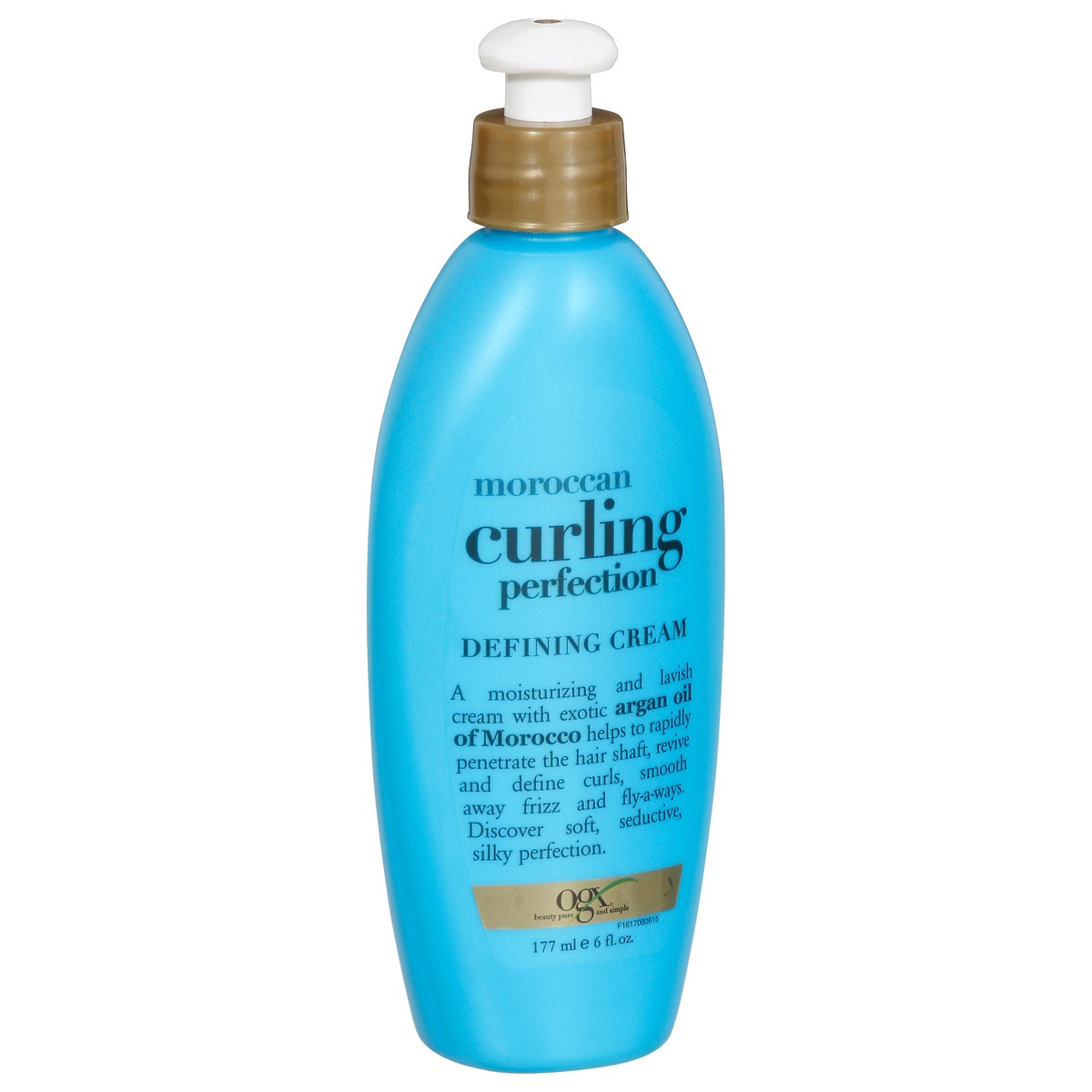 slide 8 of 9, OGX Argan Oil of Morocco Curling Perfection Curl-Defining Cream, Hair-Smoothing Anti-Frizz Cream to Define All Curl Types & Hair Textures, Paraben-Free, Sulfated-Surfactants Free, 6 Ounce, 177 ml
