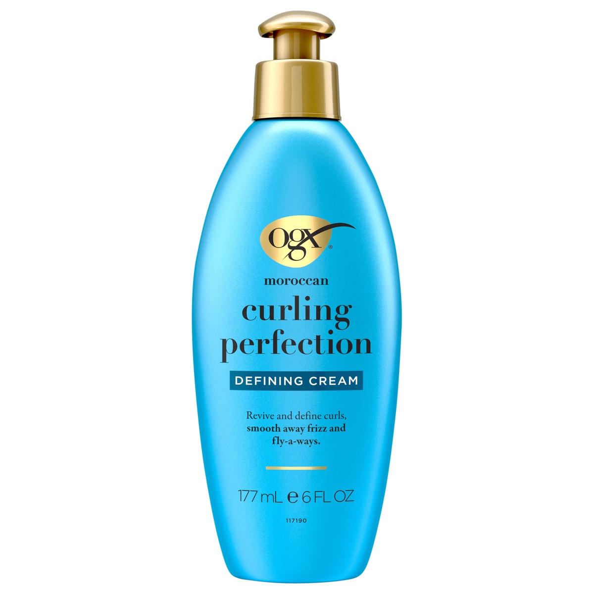 slide 1 of 9, OGX Moroccan Curling Perfection Defining Cream 6 Oz, 177 ml