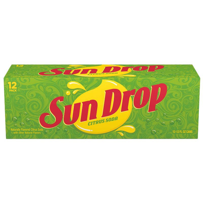 slide 7 of 7, Sundrop Sun Drop Citrus Soda - 12pk/12 fl oz Cans, 12 ct; 12 fl oz