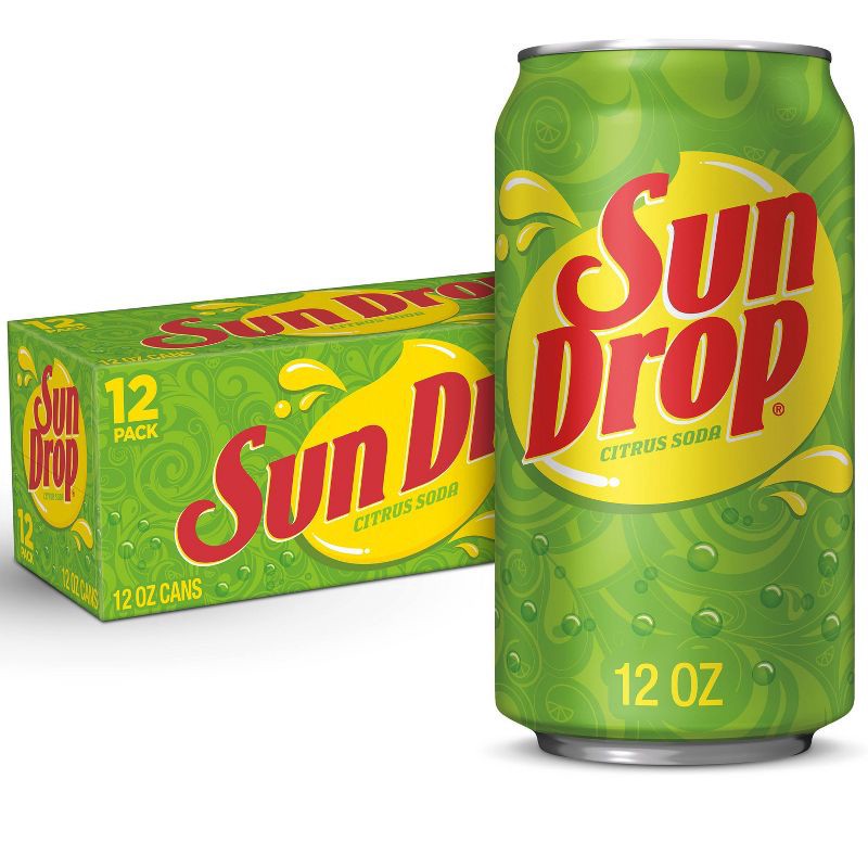 slide 1 of 7, Sundrop Sun Drop Citrus Soda - 12pk/12 fl oz Cans, 12 ct; 12 fl oz